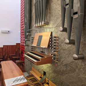 Órgão da Igreja de São José Operário, Castelo Branco, restauro por Oliver Schulte, créditos André Bandeira