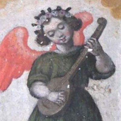 Anjo Músico do Mosteiro das Chagas, Museu de Lamego