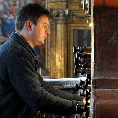 Paulo Bernardino, organista, de Vila Nova de Gaia