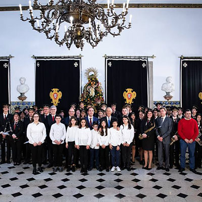 Banda Musical Vouzelense, janeiras no Palácio de Belém, 2019