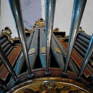 Órgão da Igreja do Carmo, Faro, tribuna