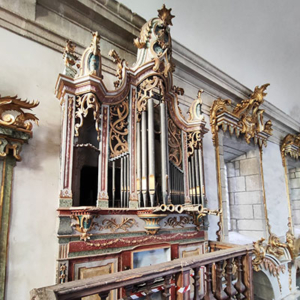 Igreja do Mosteiro de Alpendurada, órgão de tubos, créditos António Meireles