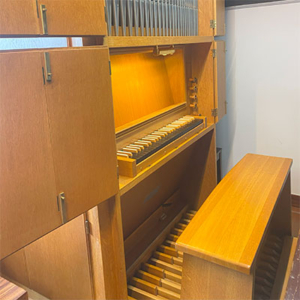 Órgão Oberlinger da igreja de São João Baptista da Queijada, Ponte de Lima, créditos Gil Sá