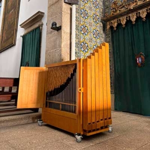 Órgão positivo Heintz da Igreja de Santa Rita, créditos Ovtava Real