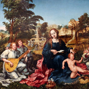 Gregório Lopes, Madonna col Bambino e angeli