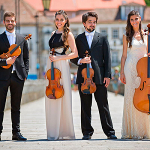 Opus Quatro, quarteto de cordas, de Ponte de Lima