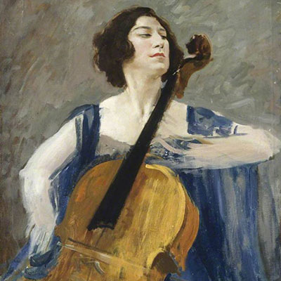 Guilhermina por Augustus John, 1923