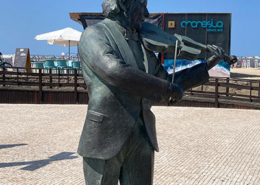 Monumento a Fernando Gonçalves, Póvoa de Varzim, créditos Carlos Damas