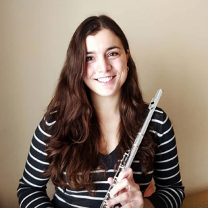 Patrícia Pires, flautista, de Vieira do Minho