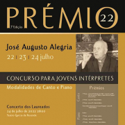 Prémio José Augusto Alegria 2022