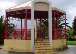 Coreto do Jardim das Descobertas, Sines, créditos Mapio