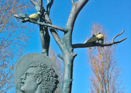 Monumento a Zeca Afonso, Baixa da Banheira, Moita créditos Vítor Oliveira